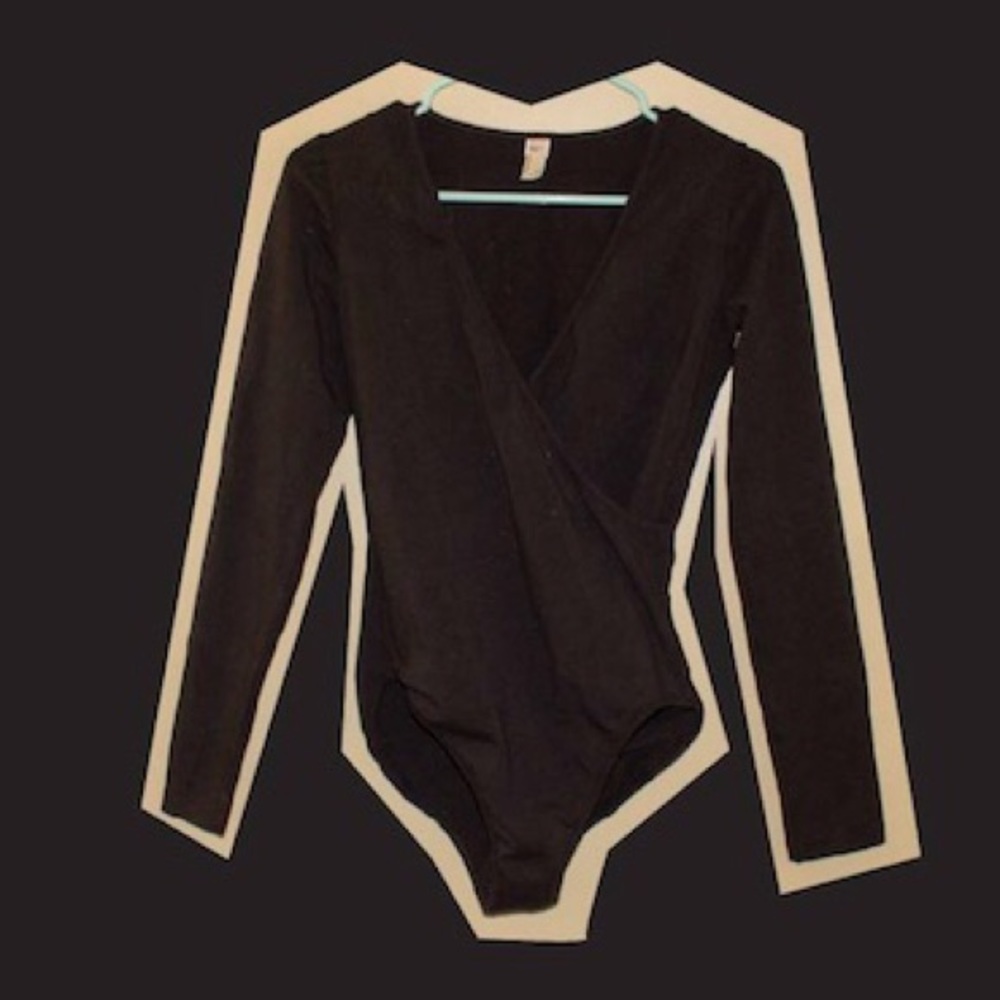 SOLD ❌❌American Apparel Cross front Bodysuit